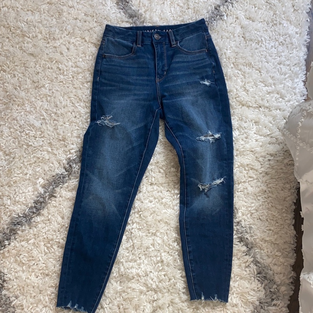 American Eagle High Waisted Jeggings/Jeans